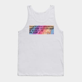 Lamp Post Sticker (2) Tank Top